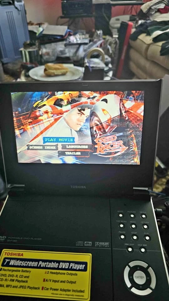 Toshiba 7" Widescreen Portable DVD Player SD-P1600