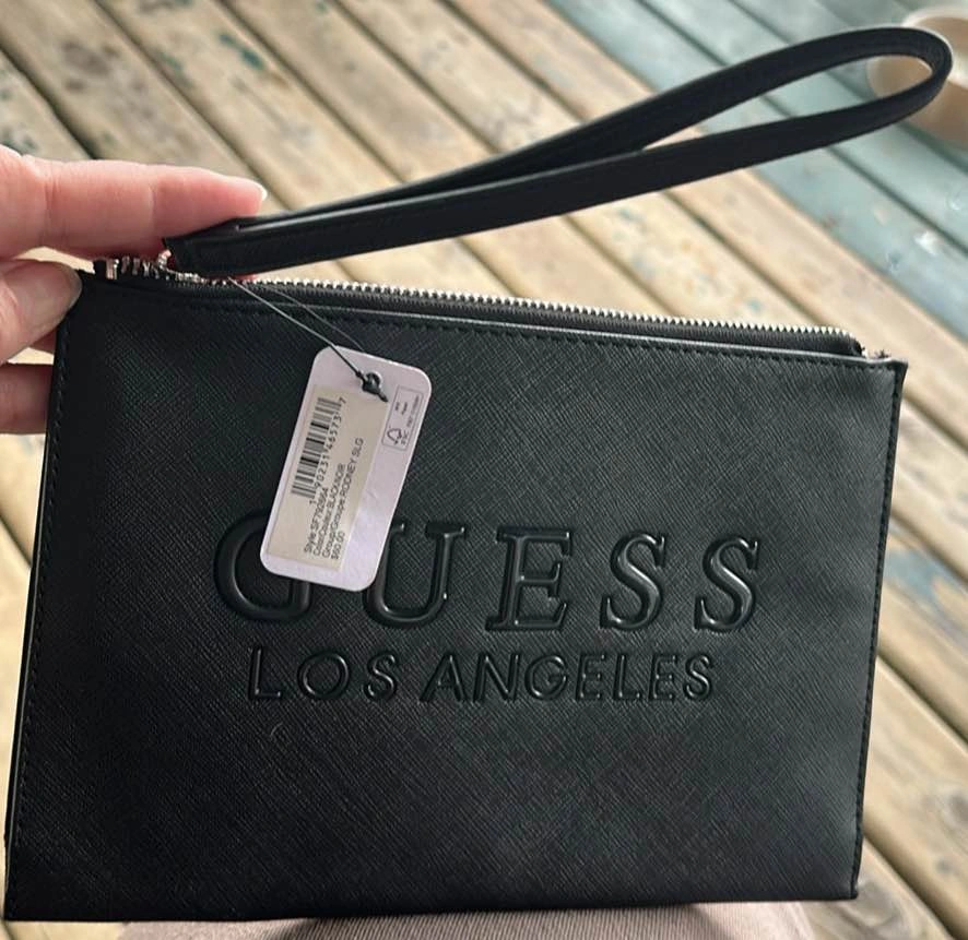 Guess Black Wristlet - New with Tags - photo 2