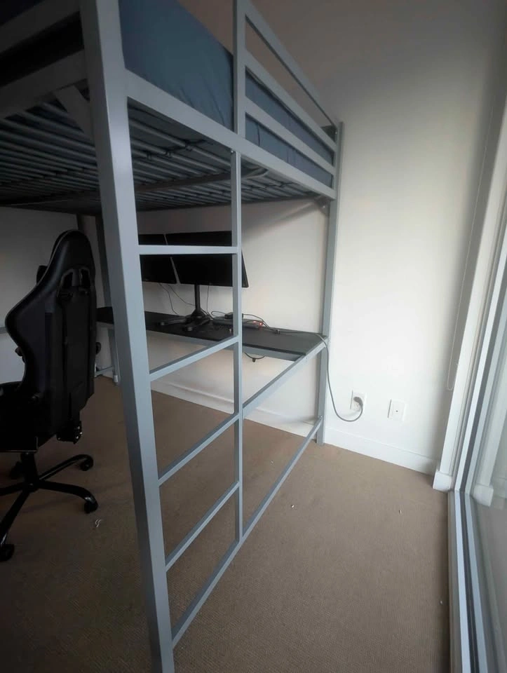 Full Size Loft Bed with Desk - photo 4