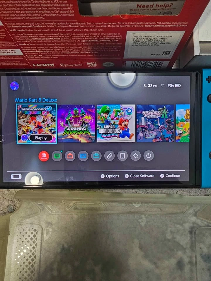 Modded Nintendo Switch OLED Bundle - 10 Games - photo 5