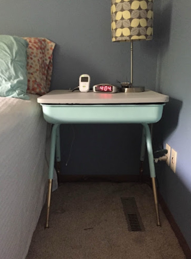 Vintage School Desk - photo 5