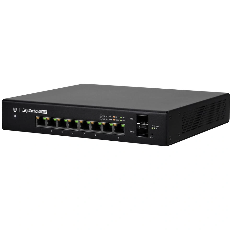 Ubiquiti EdgeSwitch 8 PoE+ Gigabit Switch (ES-8-150W)