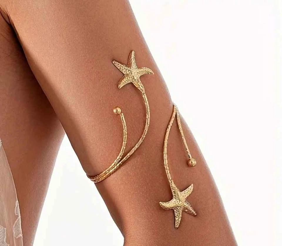 Fashion Starfish Arm Bracelet Temperament Design Butterfly Shape