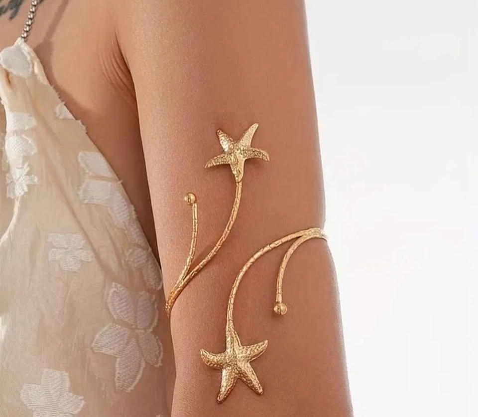 Fashion Starfish Arm Bracelet Temperament Design Butterfly Shape - photo 2