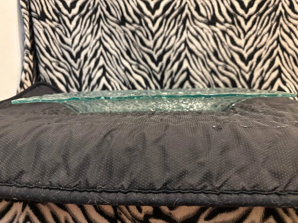 Beautiful Bubbled Glass Serving Platter $20obo - photo 4