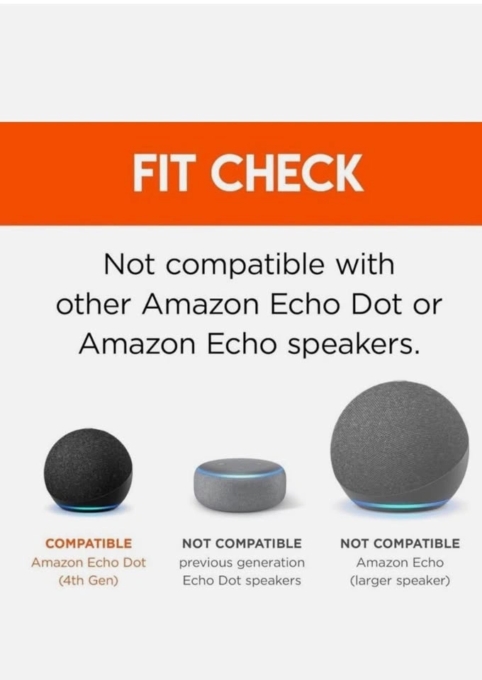 Made for Amazon Hanger - White (Echo Dot 4th Gen) - 2 Available - photo 2