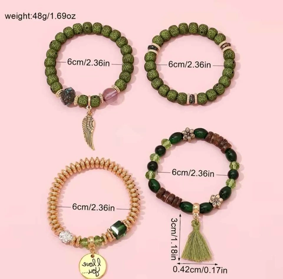 Men's & Women's Tassel Bracelets with Wings & 'I LOVE YOU' Penda - photo 2