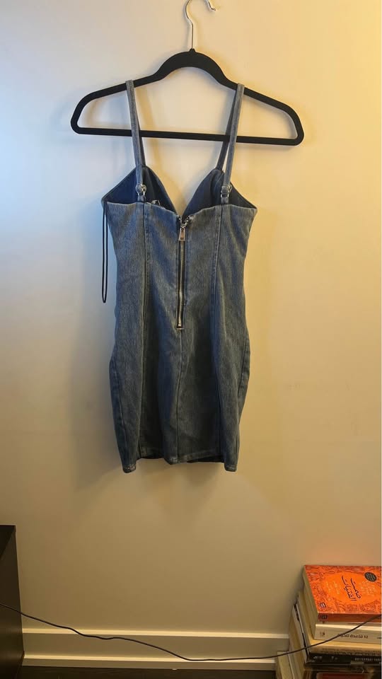 Guess Y2k Denim Strappy Dress - photo 4