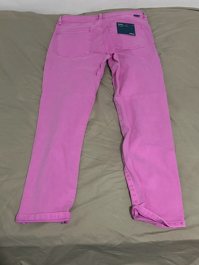 JAG Women Jeans Pink Size 4 Mid-Rise Slim Straight New w/ Tags - photo 3