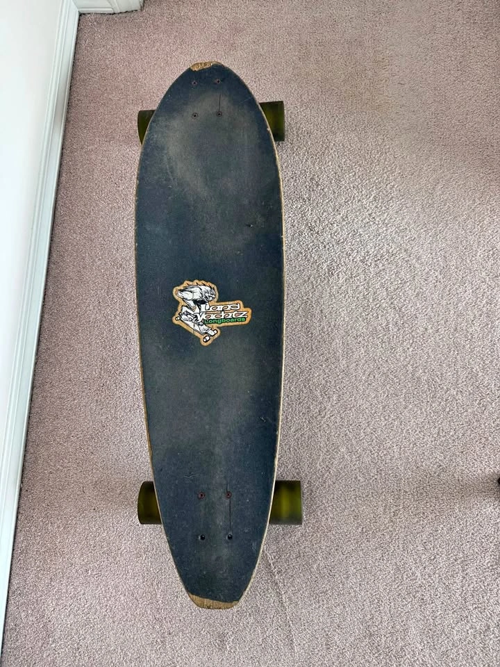Land Yachtz Skateboard with Mini Monster Hawgs Wheels