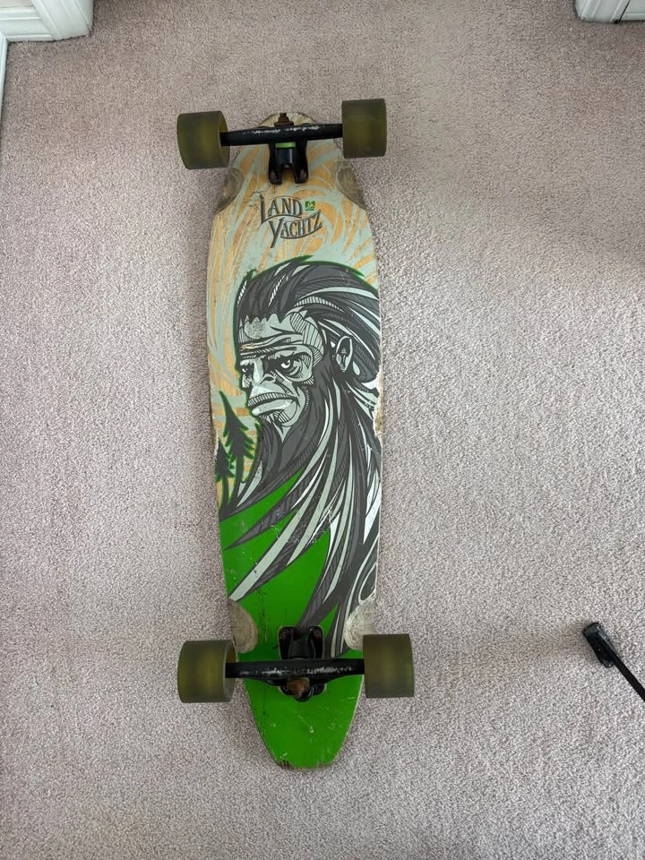 Land Yachtz Skateboard with Mini Monster Hawgs Wheels - photo 2