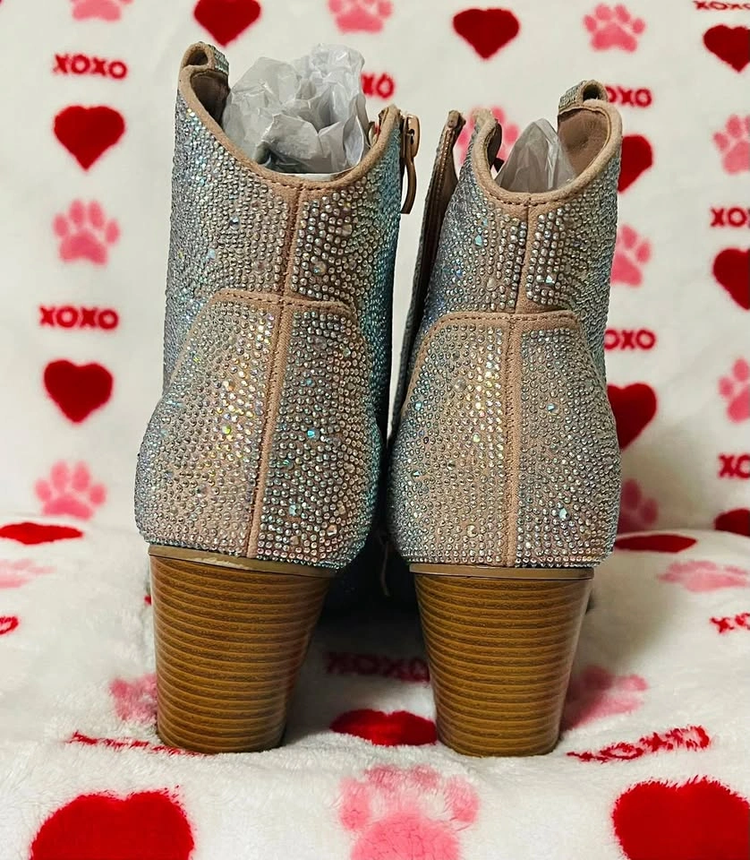 Embellished Western Bootie
