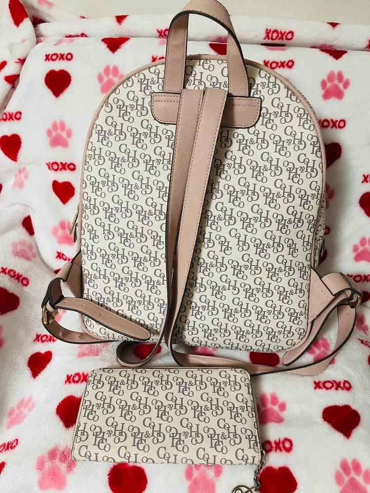 H&Co Backpack and wallet