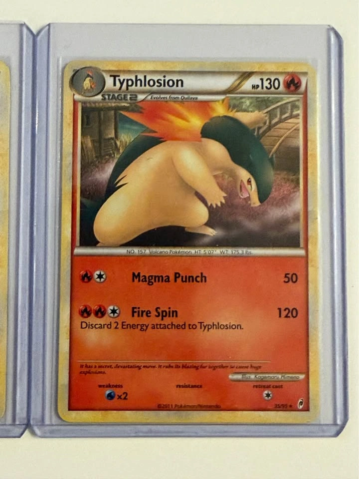 POKEMON PAIR - Typhlosion! - photo 3
