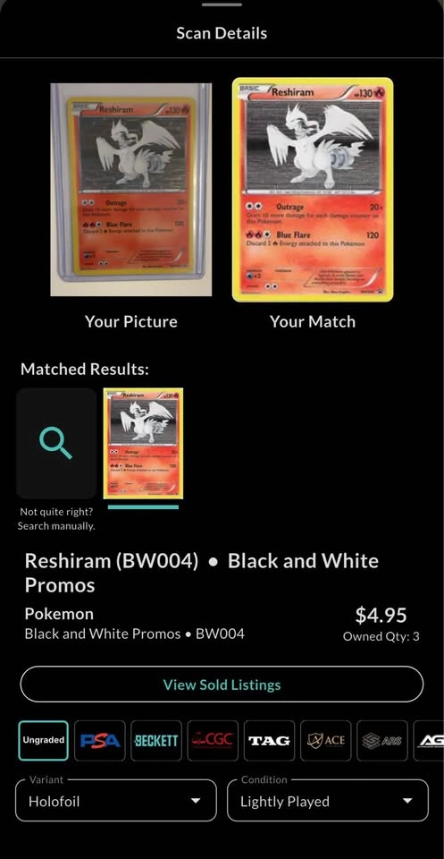 Pokemon Mid Era Reshiram Holo Promo✨ - photo 4