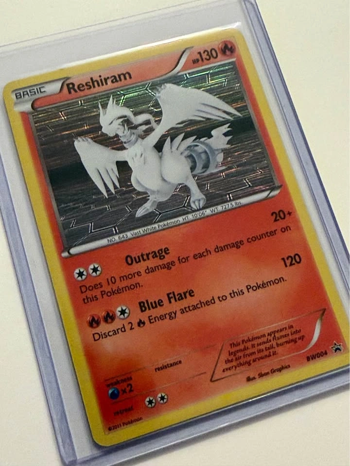 Pokemon Mid Era Reshiram Holo Promo✨ - photo 5