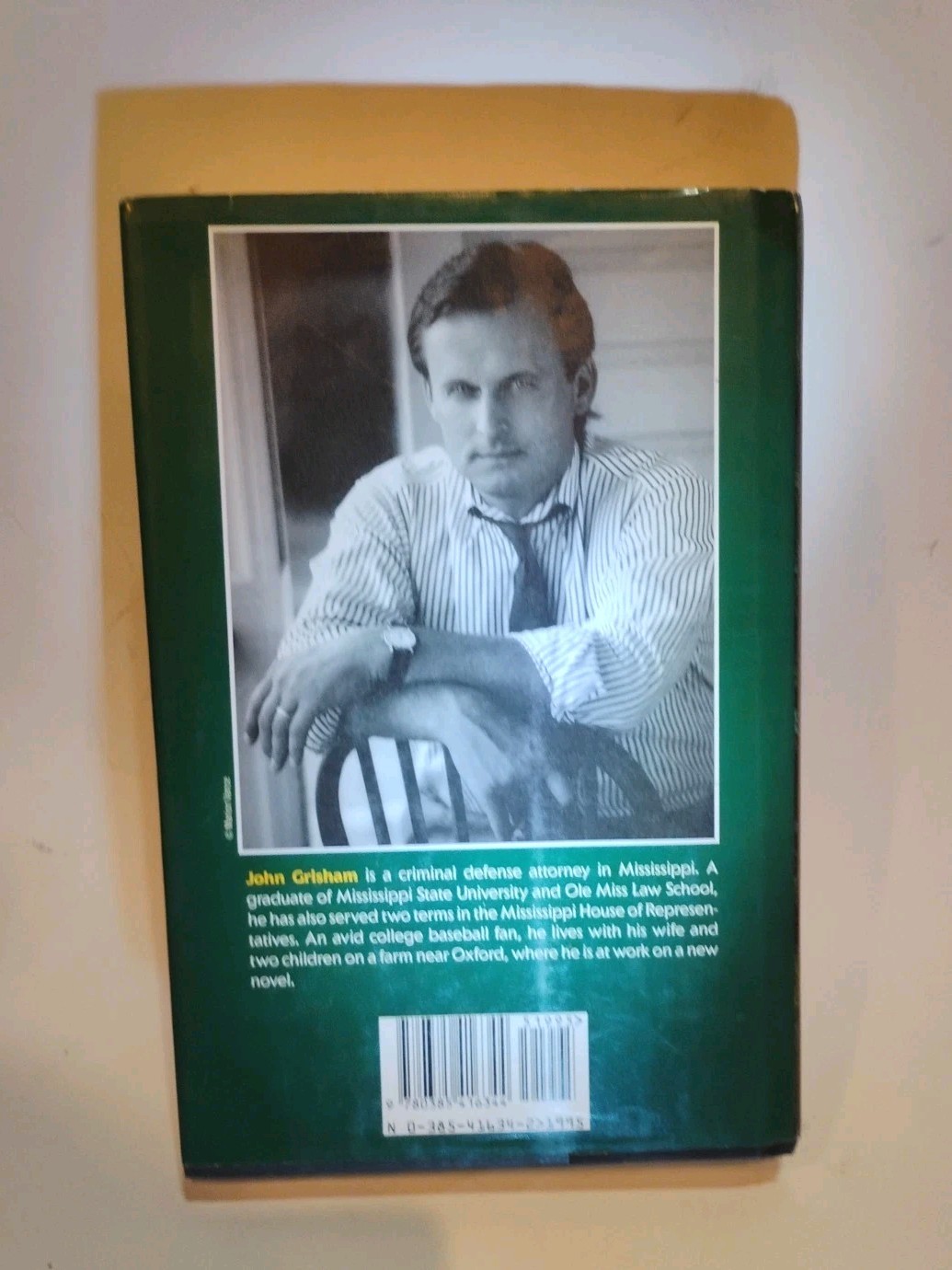 The Firm by John Grisham (1991 Hardcover) - photo 4