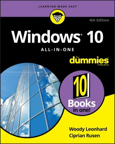 Windows 10 All-In-One for Dummies Paperback
