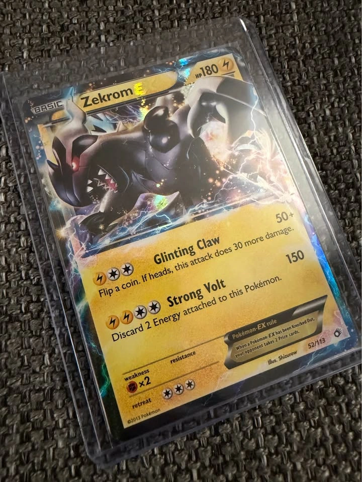 Pokemon Zekrom EX Ultra Rare! - photo 4