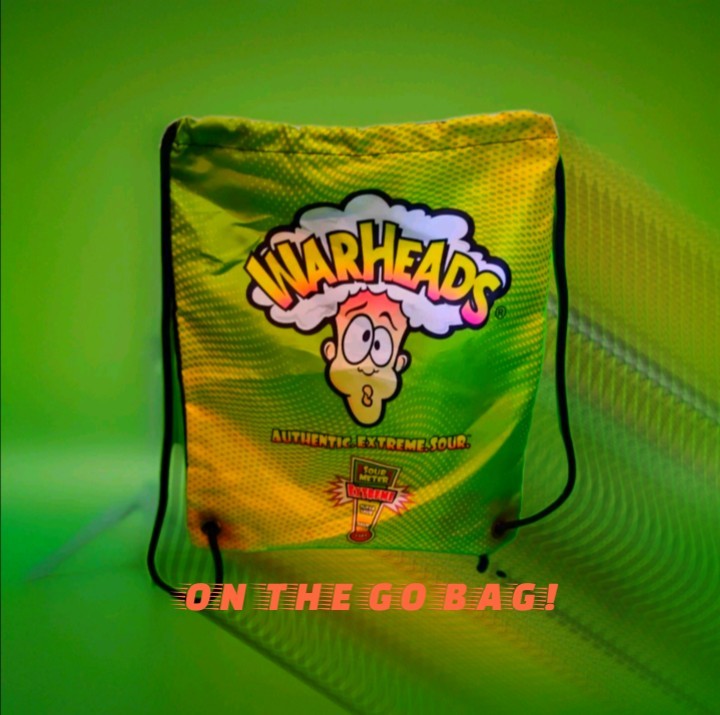 Warheads Extreme Sour Tote Bag - Wally Warhead - Rare - photo 4
