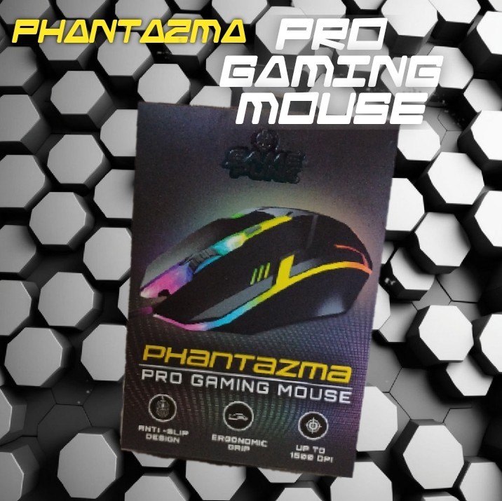 Phantazma Pro Gaming Mouse By Game Punk - RGB, Ergonomic, DPI - photo 5