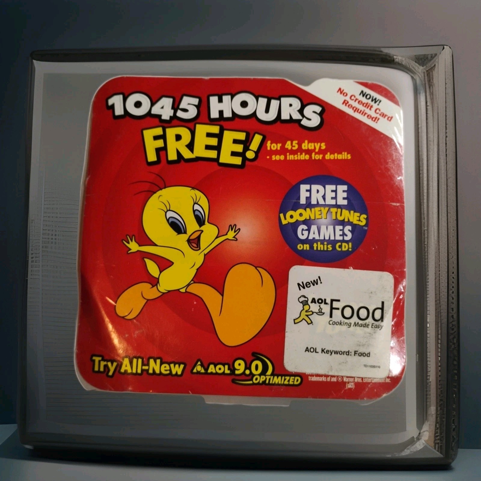 AOL 9.0 Looney Tunes Games Disc America Online ~Vintage 1045 HRS - photo 5