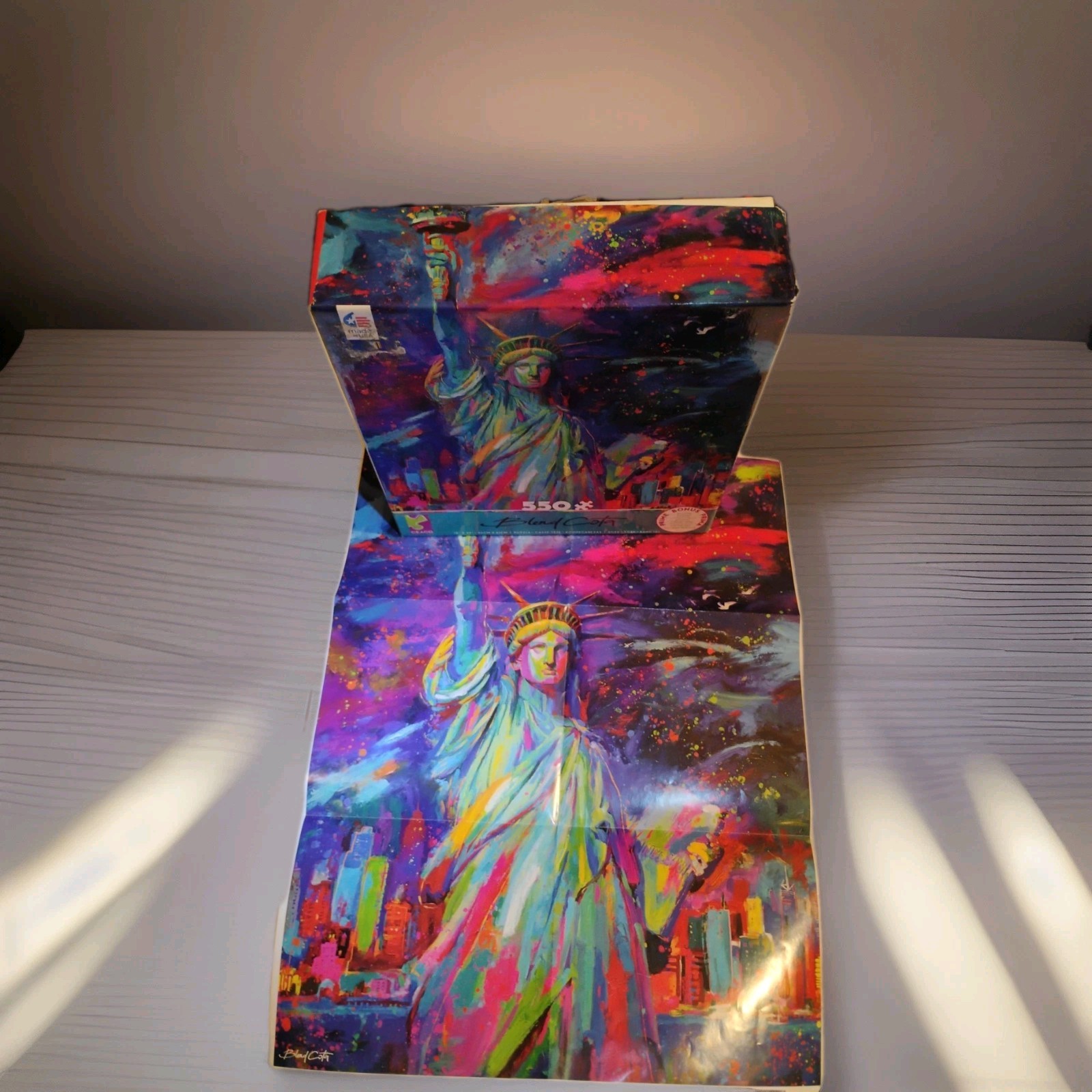 Ceaco Statue of Liberty 550 Piece Jigsaw Puzzle - photo 2