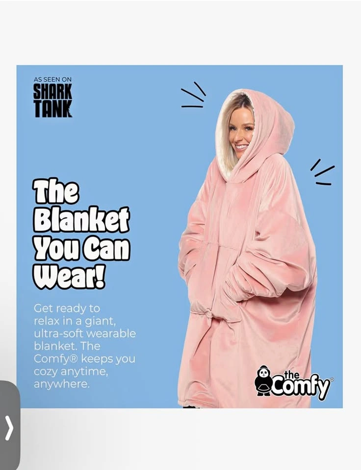 Comfy Original Wearable Blanket - Blush