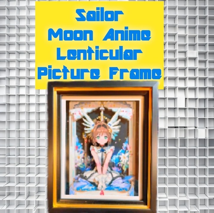 SAILOR MOON 3D LENTICULAR FRAME Art Anime Manga Vivid POP OUT ✨