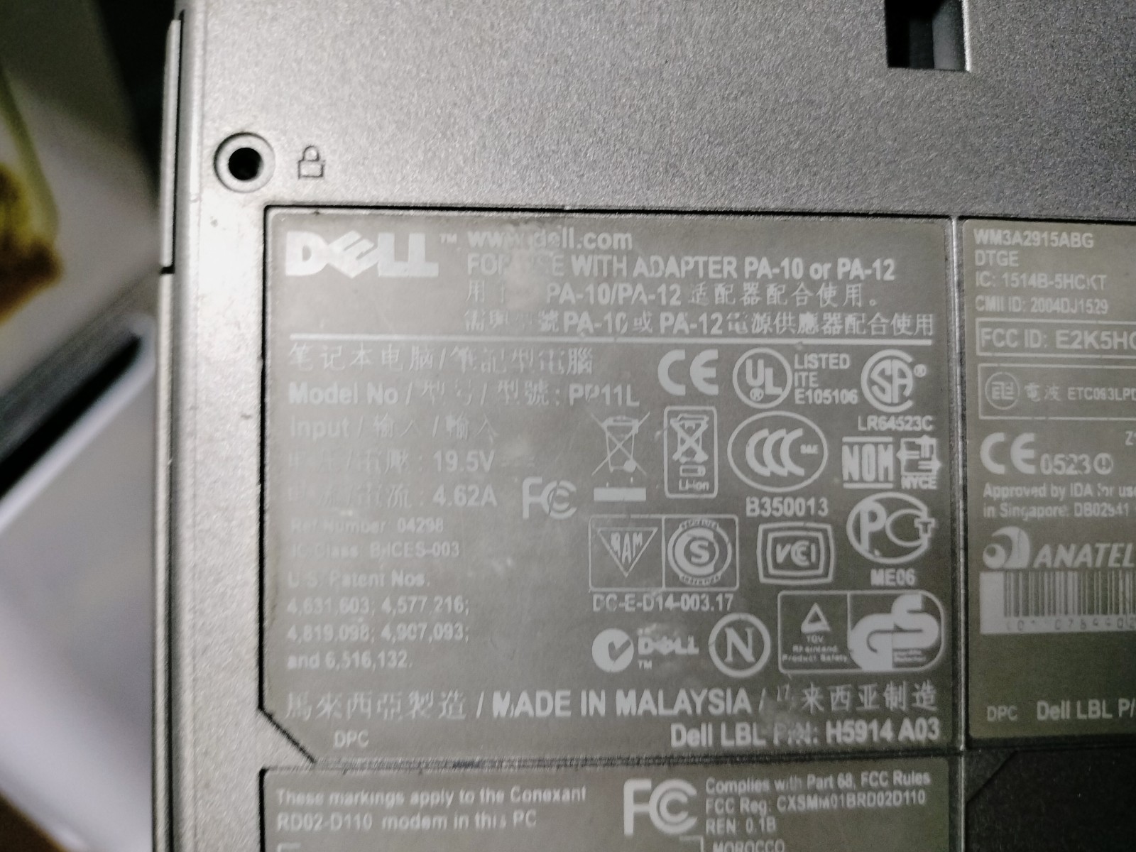 Lot of 3 Laptops & 1 Tatung Monitor (For Parts) - photo 5