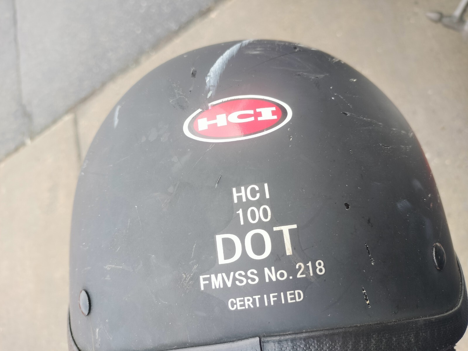 HCI 100 DOT Motorcycle Helmet - photo 2
