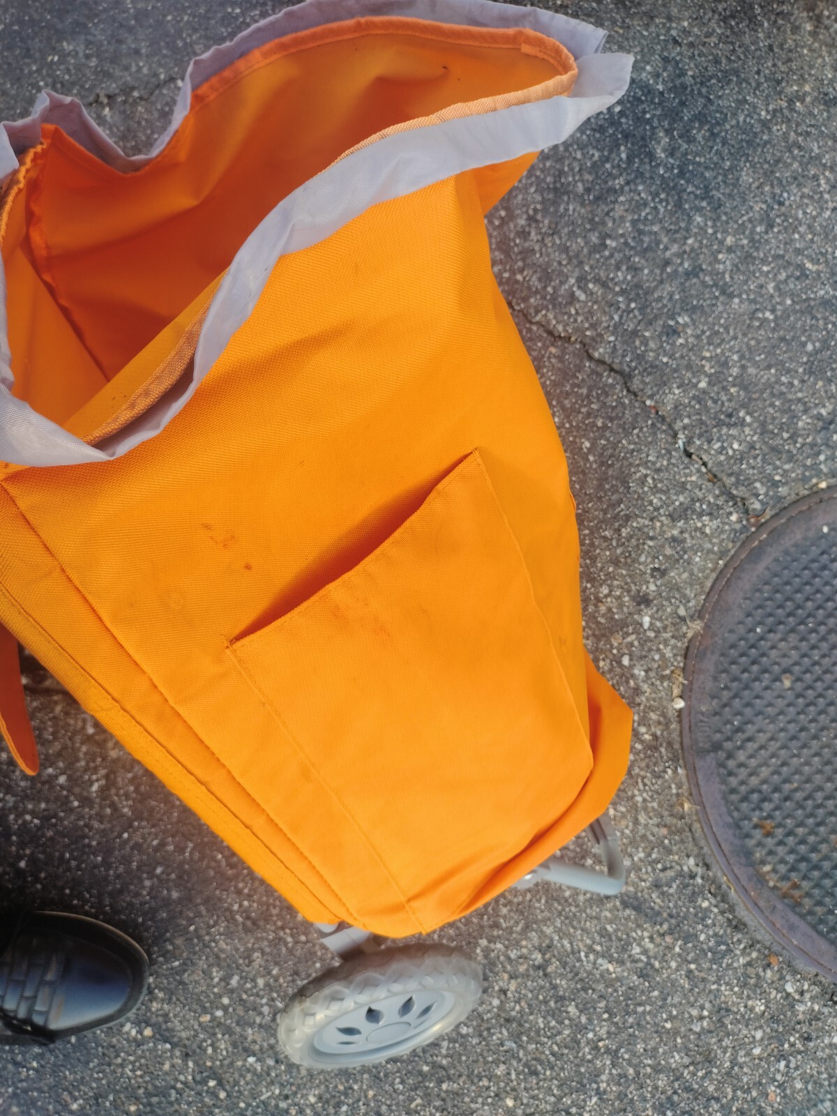 Portable Shopping Dolly Trolley Push Cart - photo 2