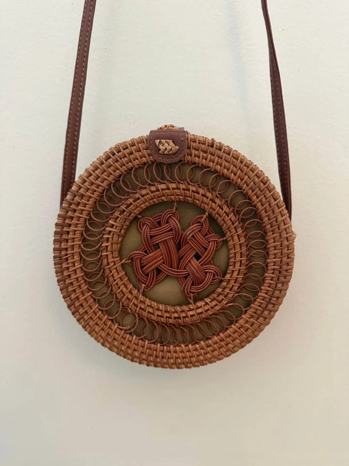 Bohemian Wicker Bag - photo 2