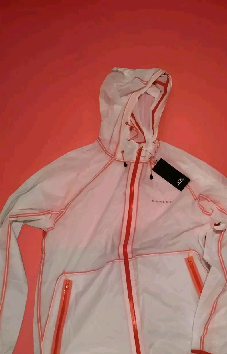 Oakley Orange Translucent Windbreaker Hood M - photo 2