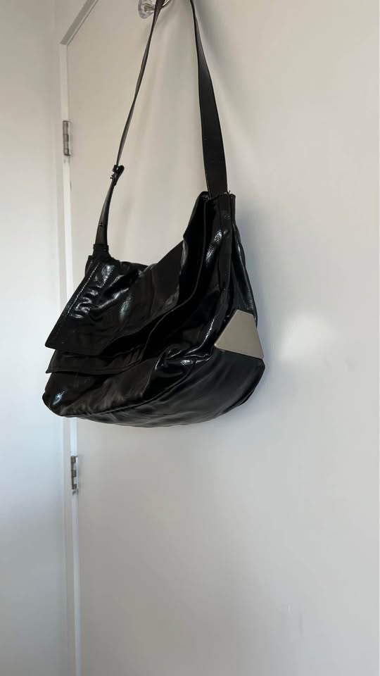 Zara Bag Leather Chain Strap Shoulder Bag Black Flap bag - photo 4