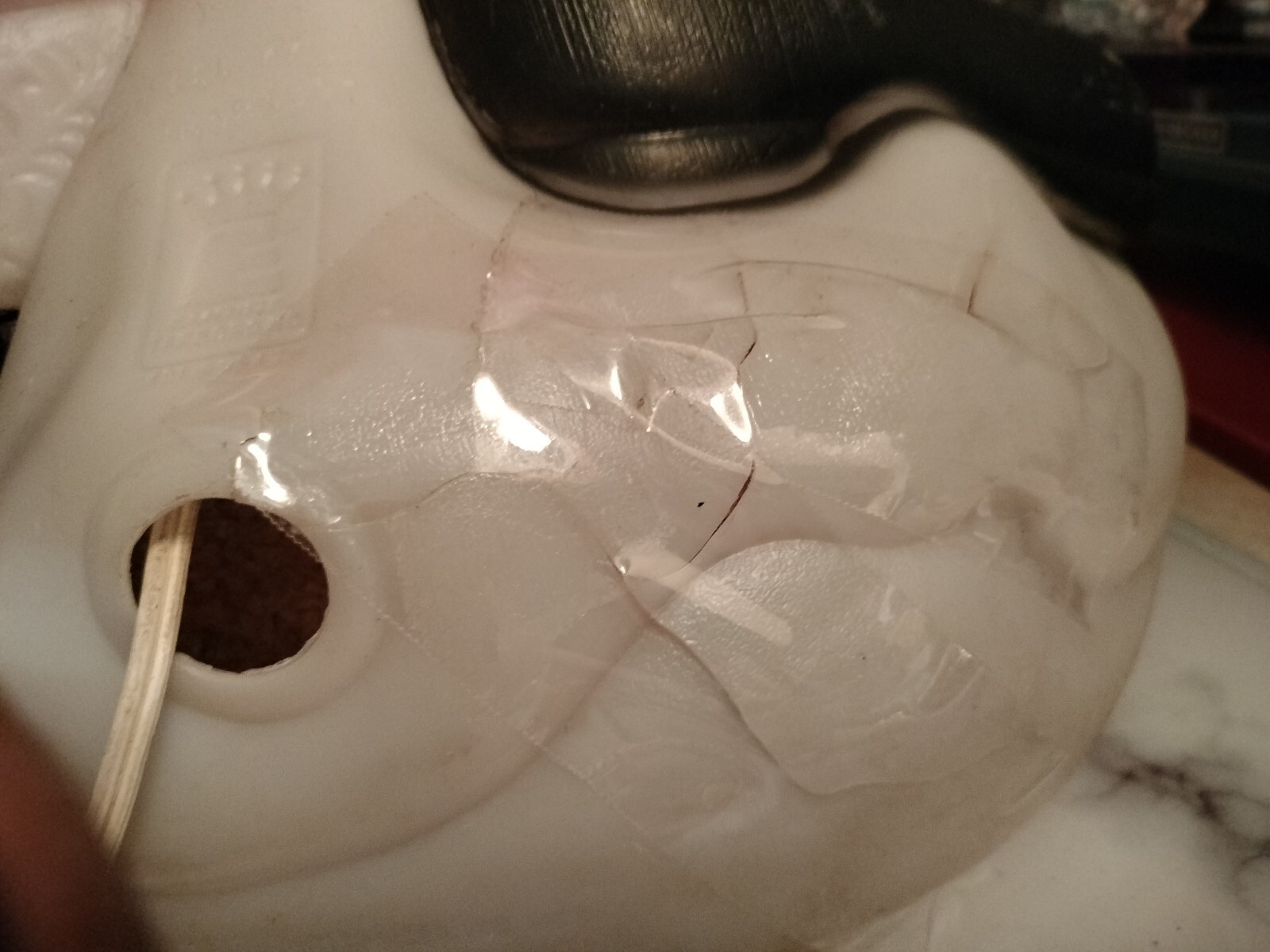 Vintage Santa Claus Light Up Blow Mold w/ Candy Canes - photo 5