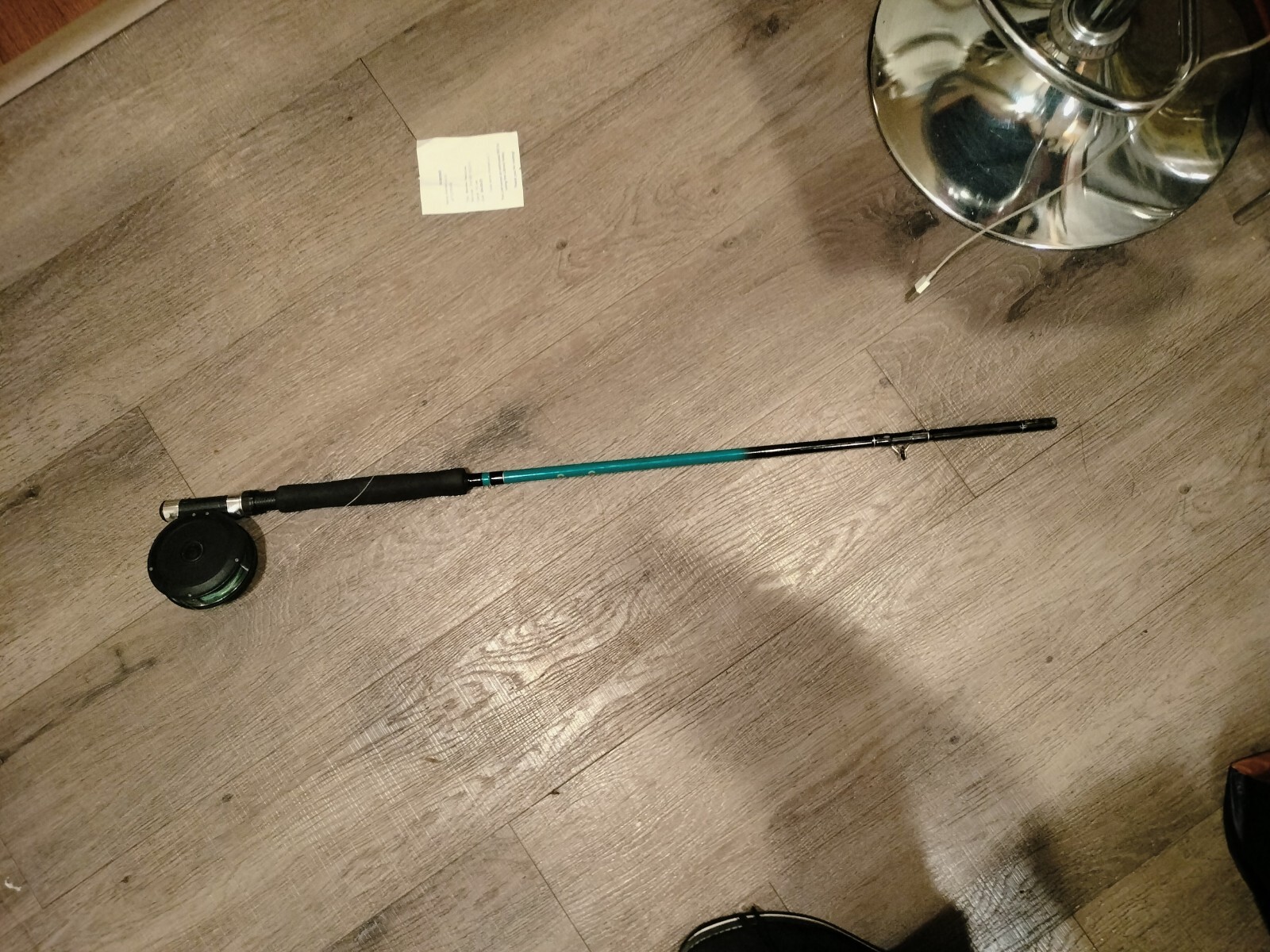 Fly Fishing Rod & Reel Combo - Top Connector Rod Missing + Book/ - photo 5