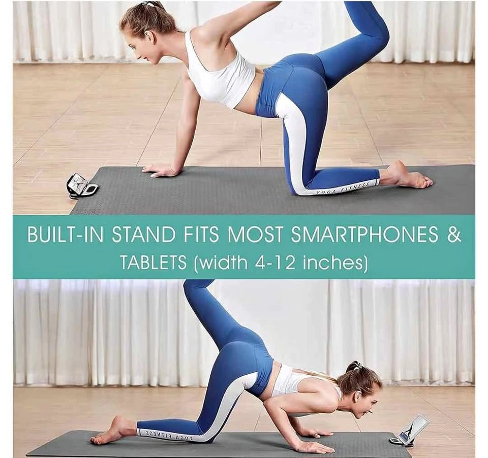 Smart Yoga Mat with Timer & Stand