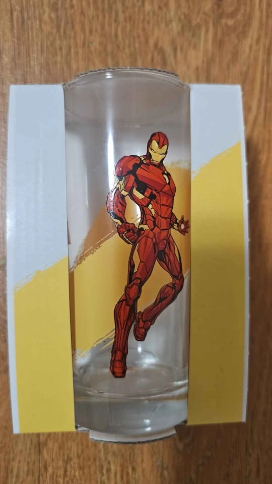 Collectable Marvel Glasses 9.8 fl. oz, Iron Man, Black Widow - photo 4