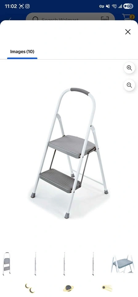 Rubbermaid 2-Step Steel Step Stool - photo 2