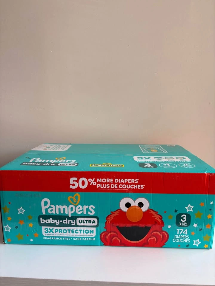 Pampers Baby-Dry Size 3 Diapers (174 Ct) - photo 2