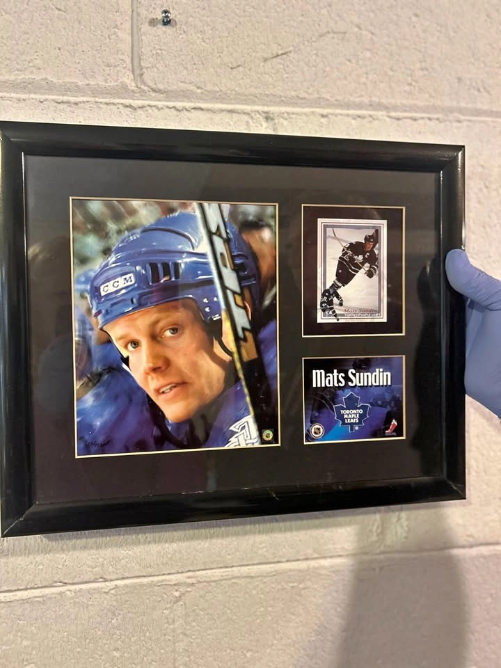 Mats Sundin Collectible Print/Card Display Picture - Albion & We