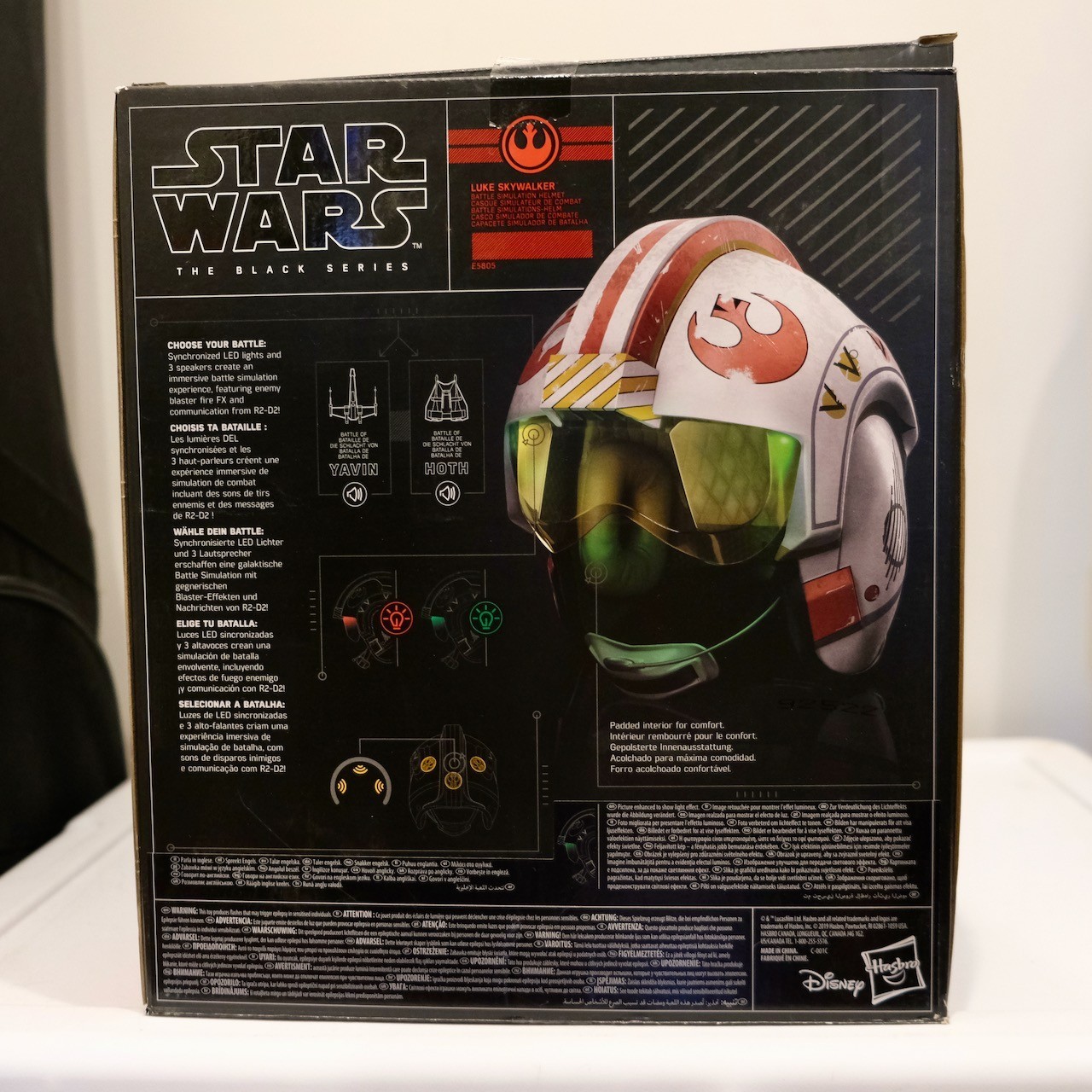 Star Wars Black Series Luke Skywalker Helmet Replica - photo 4