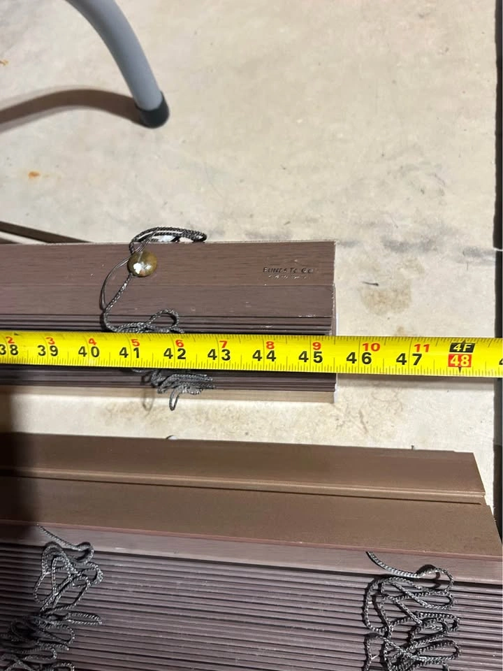 Faux Wood Blinds - 3 Sizes Available - photo 4