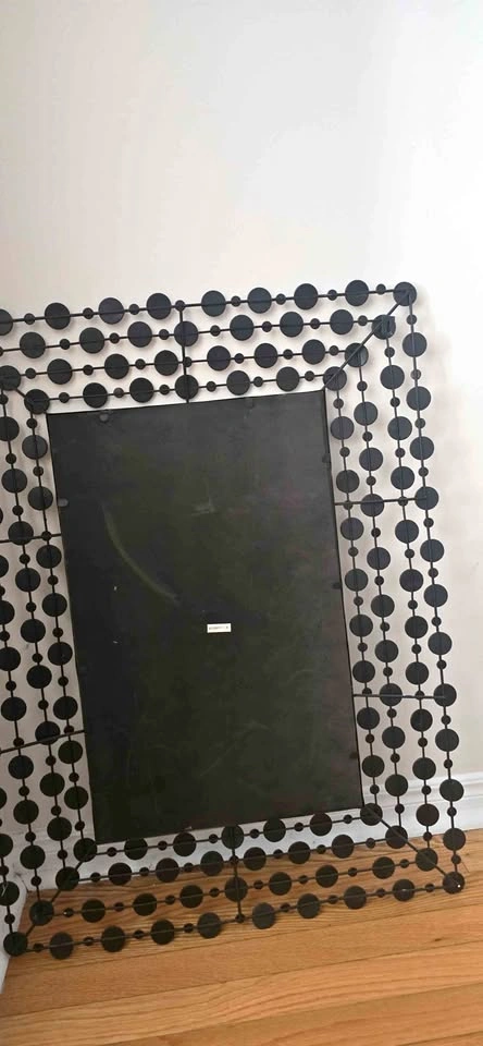 Mirror with Studded Frame