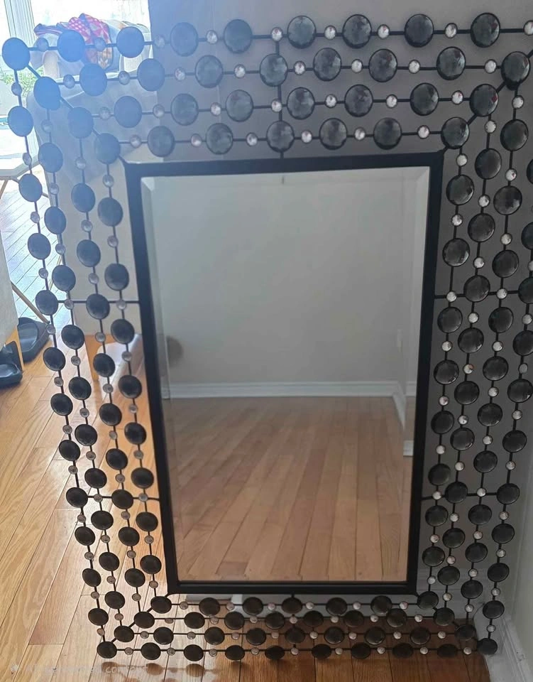 Mirror with Studded Frame - photo 4