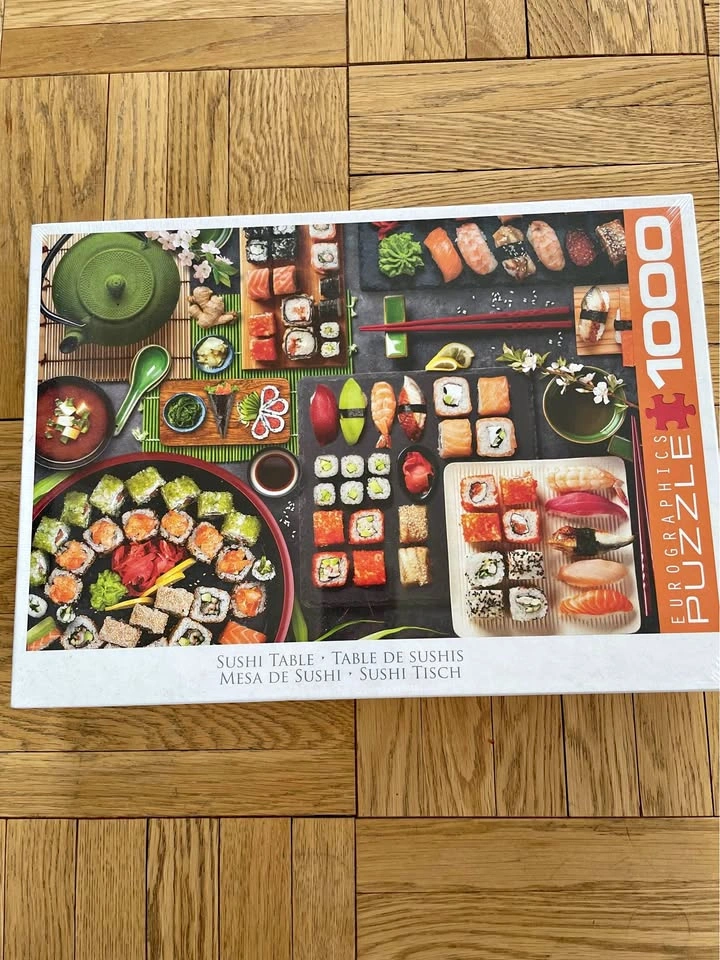 Eurographics Sushi Table 1000 Piece Jigsaw Puzzle