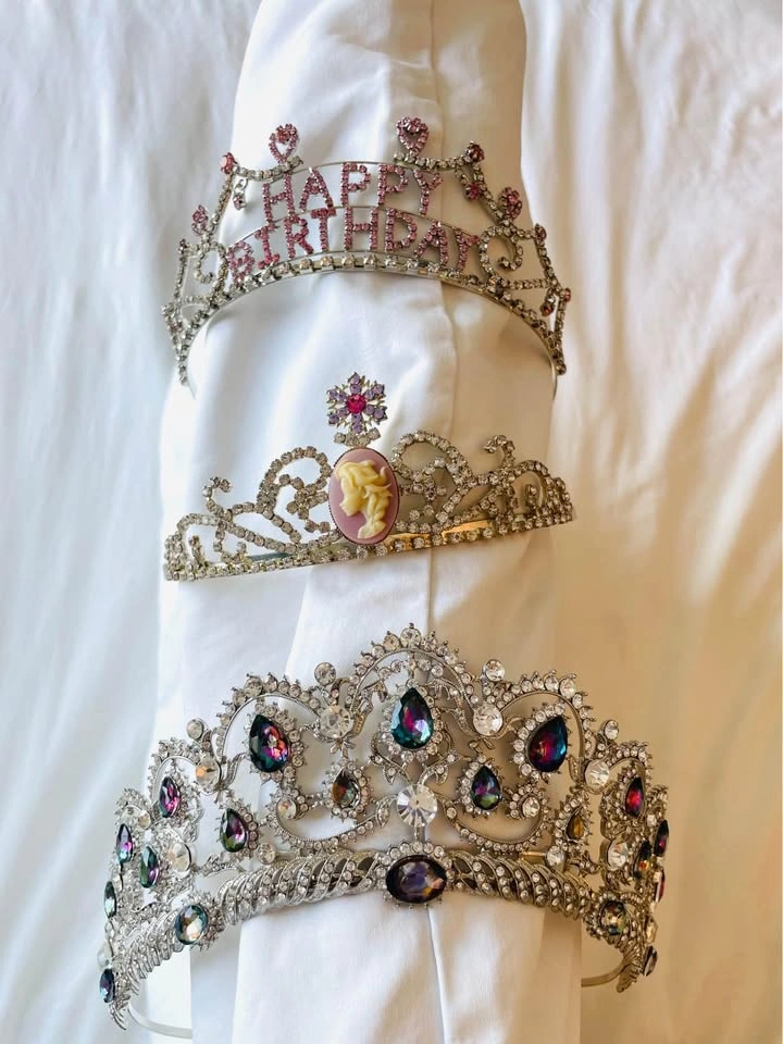 Set of 3 Princess Tiaras