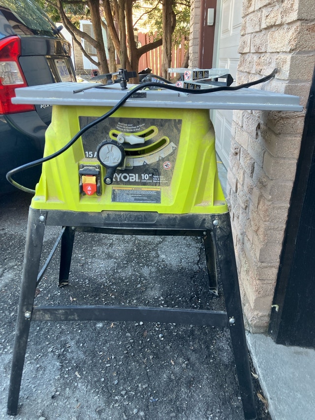 Table saw 10” used - photo 2