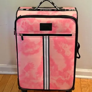 Victoria’s Secret Pink Tie-Dye Rolling Luggage Suitcase